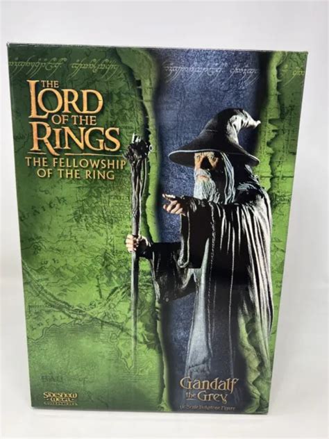 Lotr Sideshow Weta Lord Rings Gandalf The Grey 16 Scale Statue New