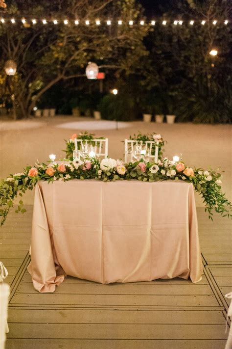 Add a low light behind a wedding backdrop for the bride and grooms table adds unique elegance to the event. 100 best Bride & Groom table set up images on Pinterest ...