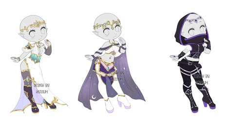 Closed Mini Outfit Batch Fantasy By Nyxium On Deviantart