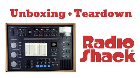 Radio Shack Electronics Lab Unboxing Teardown Youtube