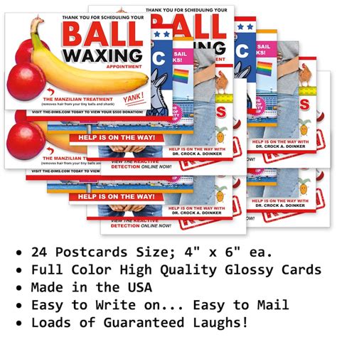 24 Prank Postcards Totally Embarrassing Variety Pack Sent To Etsy