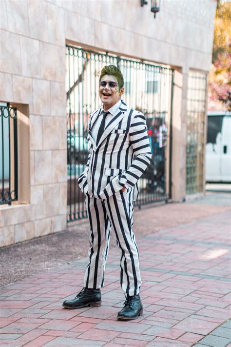 Iconic Beetlejuice Costume A How To Guide For Halloween Dandy In The