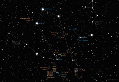 Ophiuchus Constellation Star Map And Facts Go Astronomy