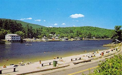Pictures Of Alton Bay Town Beach New Hampshire An Early View Of This