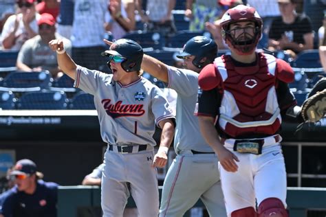 Ncaa Baseball College World Series Auburn Vs Stanford Auburn Wire