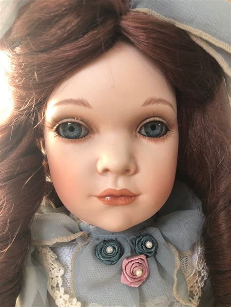 Beautiful Victorian Monique William Tung Porcelain Doll 1995 Etsy