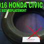 98 Honda Civic Tire Size