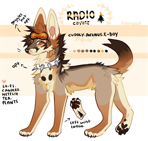 🌲 Radio Fursona On Toyhouse