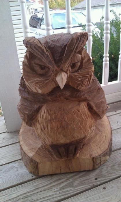 Cute Owl Chainsaw Wood Carving Dremel Wood Carving Wood Carving Art