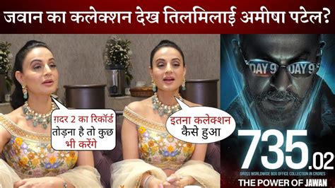 Ameesha Patel Heart Winning Reaction On Shahrukh Khan Film Jawan Know What She Say About Jawan