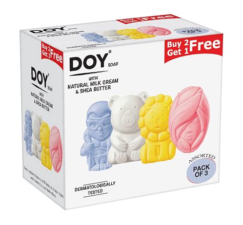 Buy Doy Assorted Pack Soaps 75g Pack Of 3 Online At Low Prices In