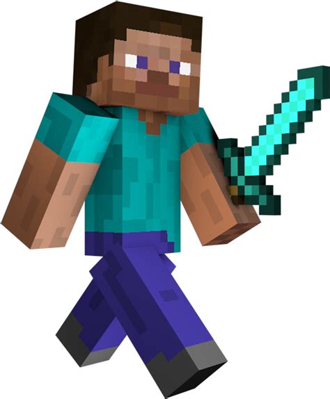 Download Transparent Free Minecraft Clipart Minecraft Steve With