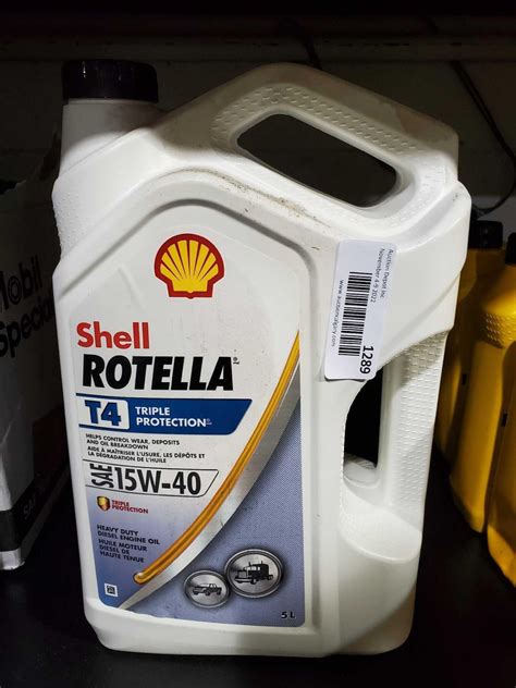 Shell Rotella T4 Triple Protection Sae 15w 40 Heavy Duty Diesel Engine