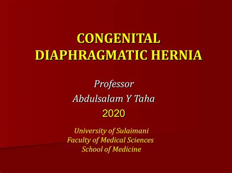Calaméo Congenital Diaphragmatic Hernia Ppt