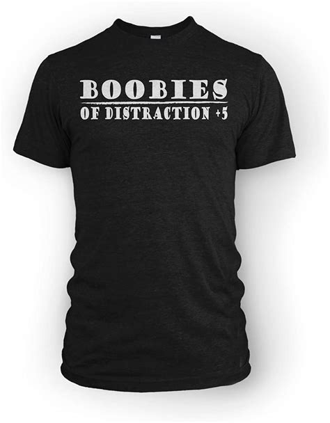 boobies of distraction 5 rpg fan t shirt men s 3x black clothing shoes and jewelry