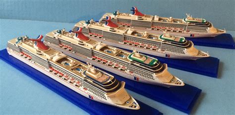 Collectors Series Carnival Spirit Class Cruise Ship Models And Kits 1