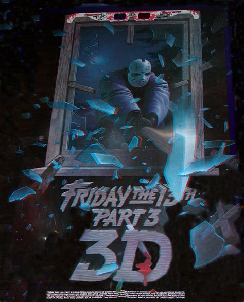 You Can Purchase An Original Friday The 13th Part 3 Anaglyphic 3 D Poster