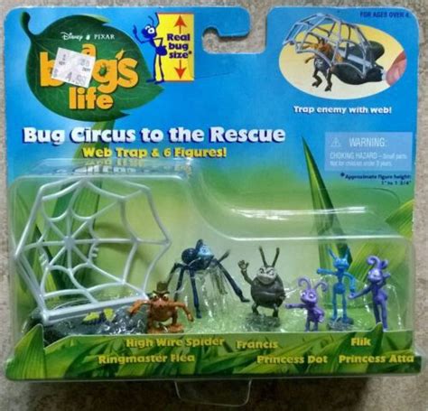 Disney Pixar A Bugs Life Bug Circus To The Rescue Toy Figures