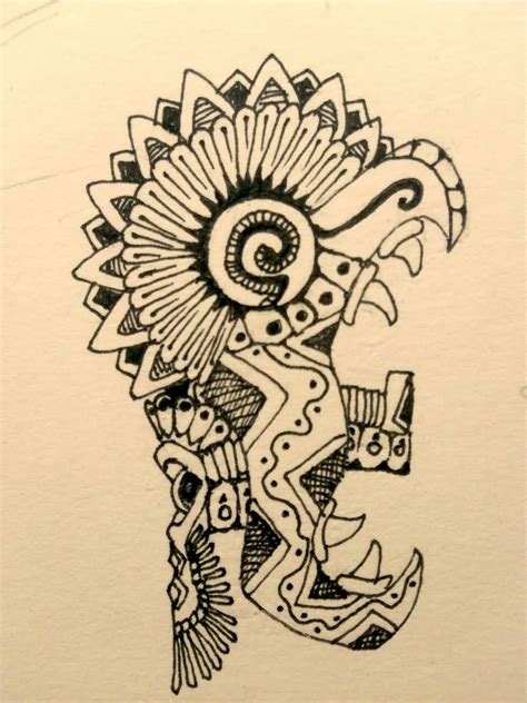Mayan Tattoo Drawings