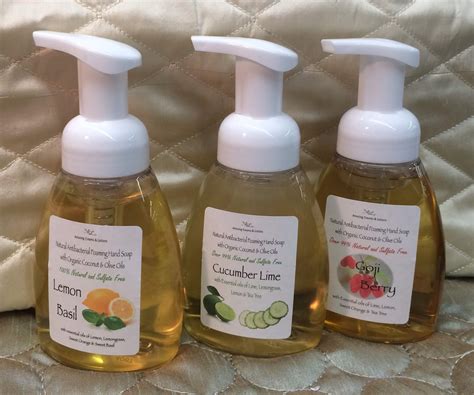 This homemade coconut oil hand soap will kill germs using plant based essential oils. Antibacterial Foaming Hand Soap - SeeGifts