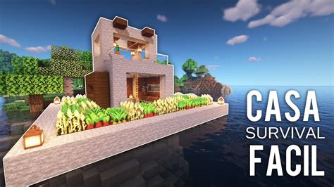 Como Hacer Una Casa En Minecraft Para Survival FÁcil Minecraft