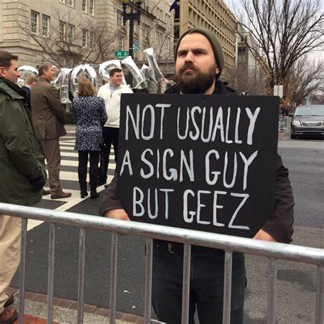 Hilariously Polite Protest Signs