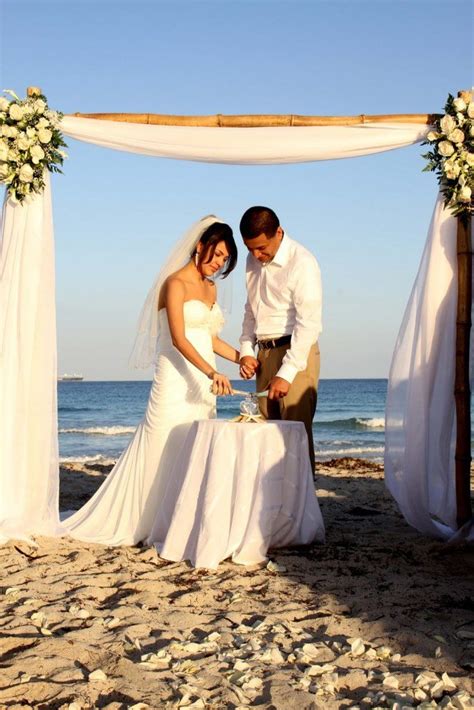 The beach is for the use and enjoyment of all and public access must not be restricted in any way. Wedding Arch & Extras - Affordable Beach Weddings