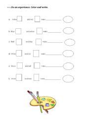 english teaching worksheets colours