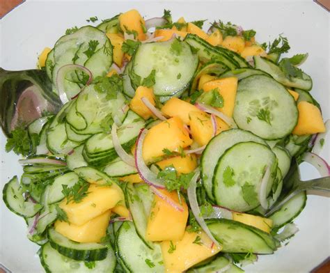 Mango And Cucumber Salad The Perpetual Feast