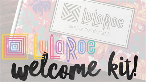 Unboxing The Lularoe Welcome Kit Youtube
