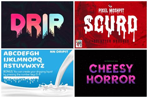 18 Dripping Fonts For The Perfect Graffiti And Gothic Styles Hipfonts