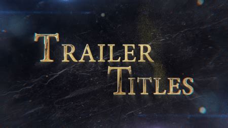 Lovepik provides you with 19000+ after effects video effects templates. Videohive Trailer Titles Free Download Nulled Script ...