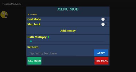 Tutorial Template Menu Free For Mod Menu Il2cpp And Other Native