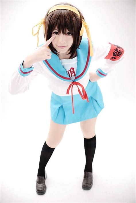 Misa Cosplay Photography As Haruhi Suzumiya Myanimegirls 2014