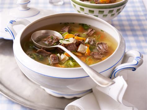 Rindfleischsuppe kochen so gehts LECKER