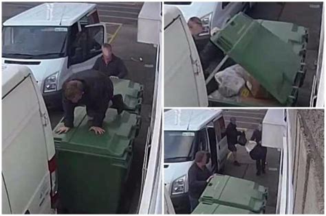 Brazen Dumpers Are Caught Red Handed Sneaking Behind Bakery To Fill Its Green Bins With Dozens