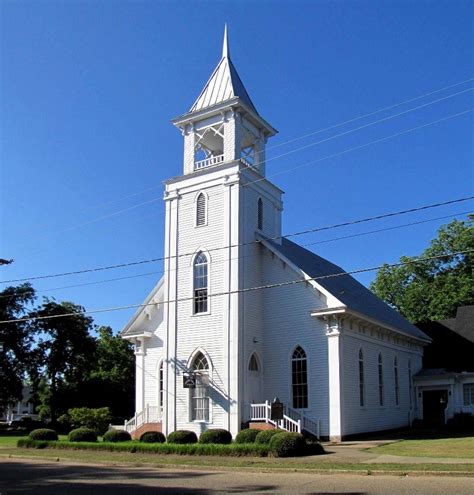 First Presbyterian Church At Camden Al Built Mid 1880s Recorded In