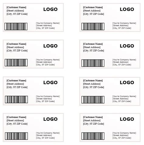 Free Shipping Label Templates Word Templates For Free Download