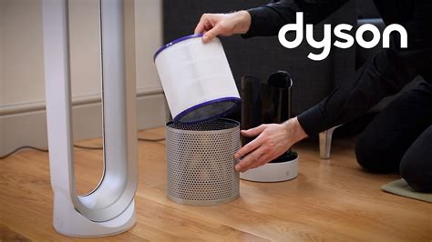 Dyson Pure Cool Link Tower Purifier Fan Replacing The Filter Us Youtube