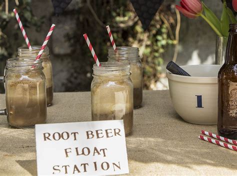 Diy Root Beer Float Station Home And Heart Diy Root Beer Float