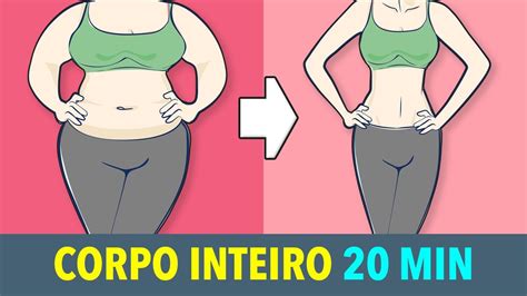 Treino De Corpo Inteiro Minutos Em Casa E Sem Equipamento YouTube