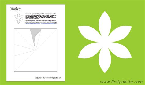 Folding Flower Templates Free Printable Templates And Coloring Pages