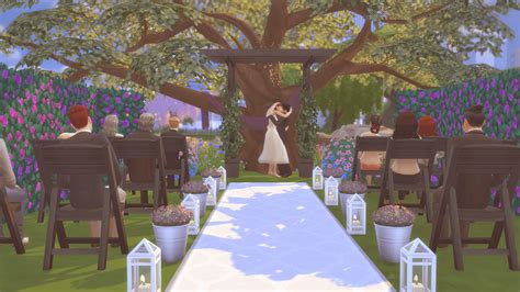 Rustic Romance Sims 4 Meadow Of Matrimony Preview Set For Rustic