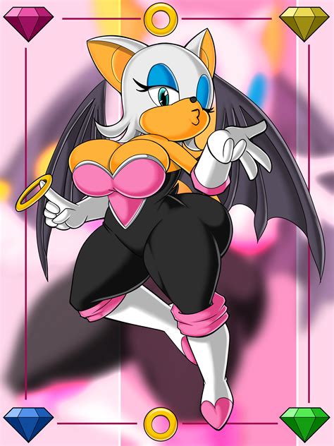 Fan Art Rouge The Bat By Master Erasis On Deviantart