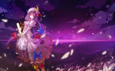 Anime Purple Wallpaper Posted By Kenneth Robert