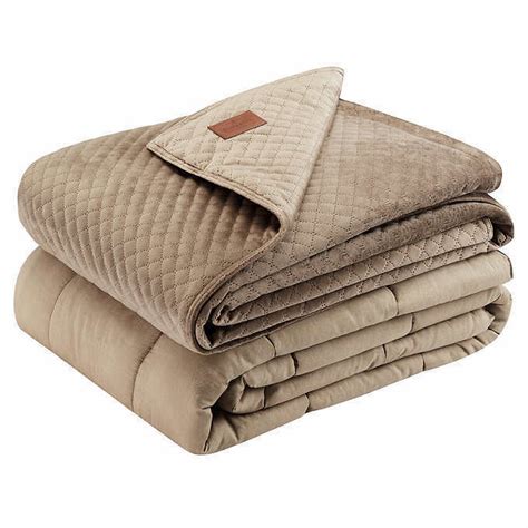 NEW Pendleton Weighted Blanket 48*72, 15 Pounds Grey, Blue FREE