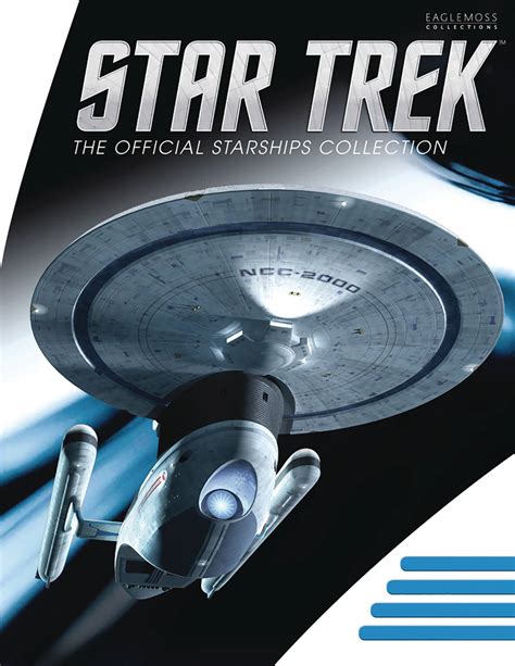 Jul192707 Star Trek Starships Fig Mag 15 Uss Excelsior Ncc 2000