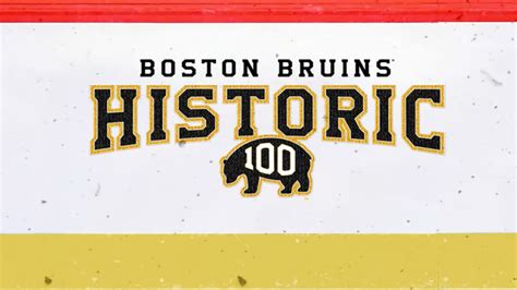 Bruins Announce “historic 100” Ahead Of All Centennial Team Reveal