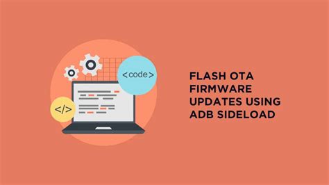 Android is the most popular mobile operating system which is being used on most smartphones at the moment. How To Install OTA Firmware Updates Using ADB Sideload ...