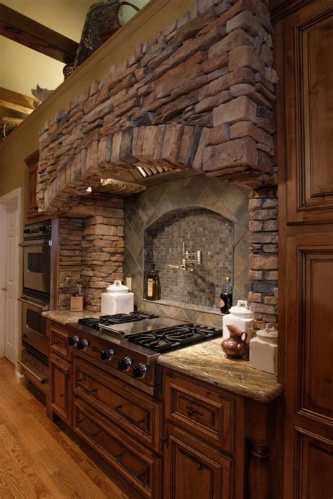 21 trendiest kitchen backsplash materials rustic kitchen design stone kitchen rustic kitchen